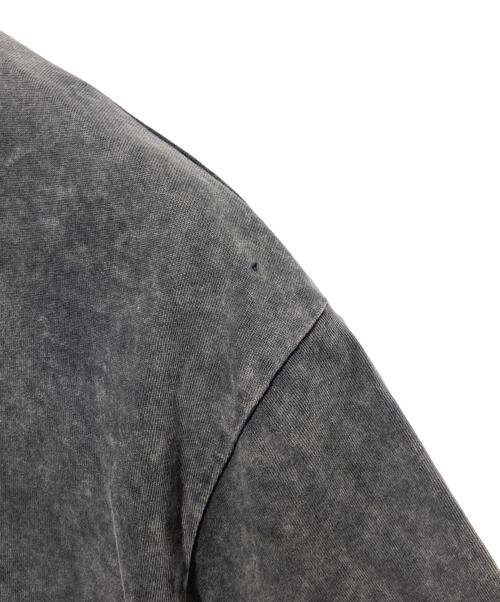 ALEXANDER WANG（アレキサンダー・ワン）ALEXANDER WANG (アレキサンダー・ワン) エンボスロゴTシャツ グレー サイズ:Lの古着・服飾アイテム