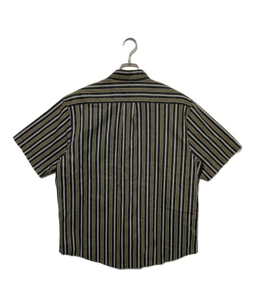 SUPREME（シュプリーム）Supreme (シュプリーム) Loose Fit Multi Stripe S/S Shirt ブラック サイズ:Lの古着・服飾アイテム