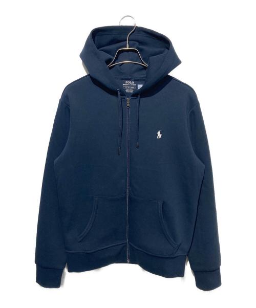 POLO RALPH LAUREN（ポロ・ラルフローレン）POLO RALPH LAUREN (ポロ・ラルフローレン) ジップパーカー ネイビー サイズ:Sの古着・服飾アイテム