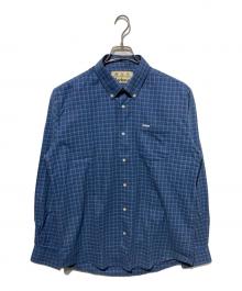 Barbour（バブアー）の古着「ボタンダウンシャツ」｜ネイビー