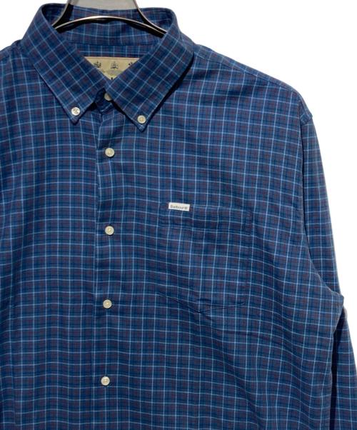 Barbour（バブアー）Barbour (バブアー) ボタンダウンシャツ ネイビー サイズ:Ｌの古着・服飾アイテム