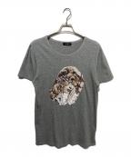 CoSTUME NATIONAL HOMMEコスチューム ナショナル オム）の古着「プリントTシャツ」｜グレー