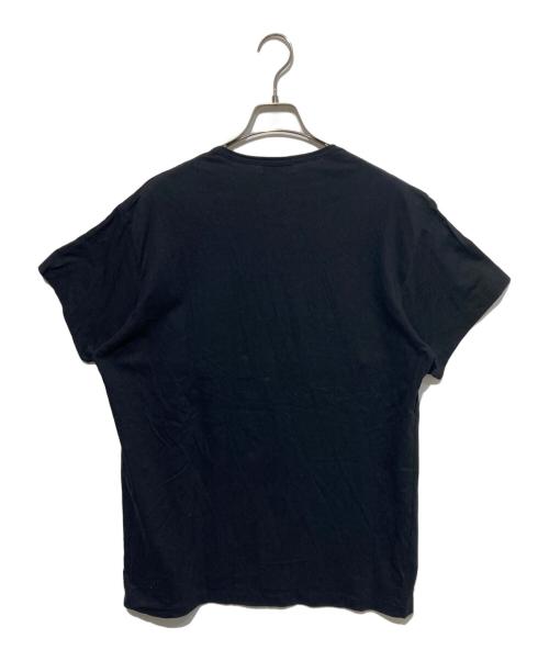 YOHJI YAMAMOTO（ヨウジヤマモト）YOHJI YAMAMOTO (ヨウジヤマモト) スクエアネックTシャツ ブラック サイズ:3の古着・服飾アイテム