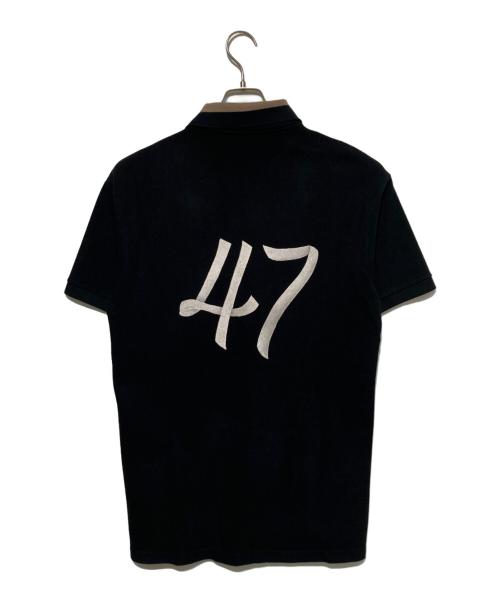 DIOR HOMME（ディオール オム）Dior Homme (ディオール オム) Travis Scott Cactus Jack (トラヴィス・スコット カクタスジャック) ロゴポロシャツ ブラック サイズ:Mの古着・服飾アイテム