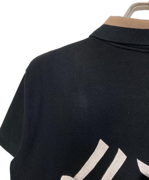 DIOR HOMME（ディオール オム）Dior Homme (ディオール オム) Travis Scott Cactus Jack (トラヴィス・スコット カクタスジャック) ロゴポロシャツ ブラック サイズ:Mの古着・服飾アイテム