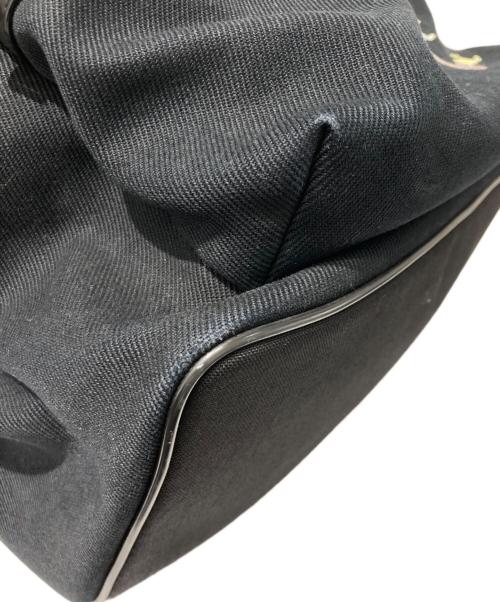 Saint Laurent Paris（サンローランパリ）Saint Laurent Paris (サンローランパリ) キャンバス シティバックパック ブラックの古着・服飾アイテム