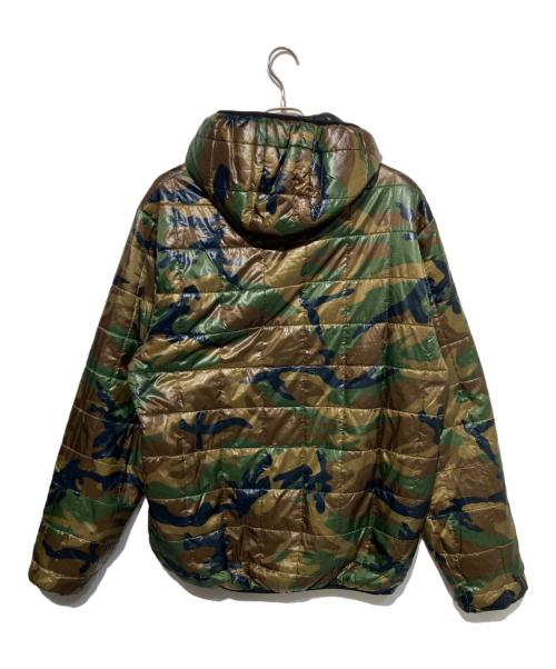 stussy（ステューシー）stussy (ステューシー) リバーシブルジャケット ブラック×カーキ サイズ:XLの古着・服飾アイテム