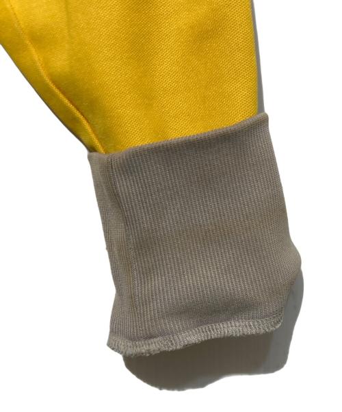 adidas（アディダス）adidas (アディダス) トラックジャケット イエロー×グレー サイズ:Lの古着・服飾アイテム