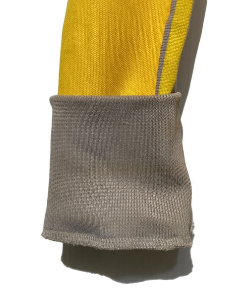 adidas（アディダス）adidas (アディダス) トラックジャケット イエロー×グレー サイズ:Lの古着・服飾アイテム