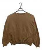 AURALEEオーラリー）の古着「ELASTIC HIGH GAUGE SWEAT P/O」｜ブラウン