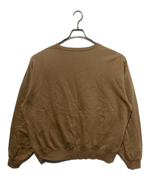 AURALEE（オーラリー）AURALEE (オーラリー) ELASTIC HIGH GAUGE SWEAT P/O ブラウン サイズ:4の古着・服飾アイテム