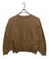 AURALEE（オーラリー）の古着「ELASTIC HIGH GAUGE SWEAT P/O」｜ブラウン
