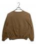AURALEE (オーラリー) ELASTIC HIGH GAUGE SWEAT P/O ブラウン サイズ:4：10000円