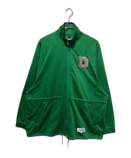 doublet（ダブレット）doublet (ダブレット) METAL LETTER TRACK JACKET グリーン サイズ:Mの古着・服飾アイテム