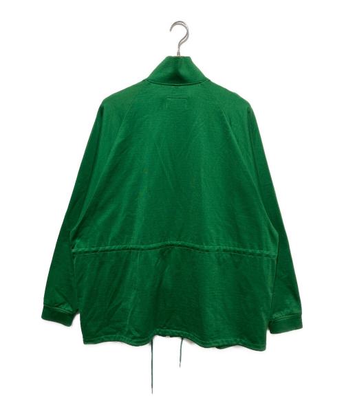 doublet（ダブレット）doublet (ダブレット) METAL LETTER TRACK JACKET グリーン サイズ:Mの古着・服飾アイテム
