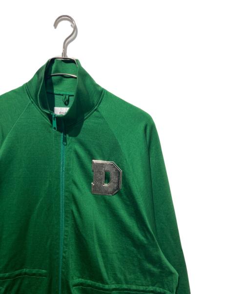 doublet（ダブレット）doublet (ダブレット) METAL LETTER TRACK JACKET グリーン サイズ:Mの古着・服飾アイテム