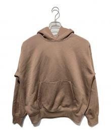 AURALEE（オーラリー）の古着「BAGGY POLYESTER SWEAT P/O PARKA」｜ブラウン