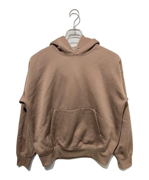 AURALEE（オーラリー）AURALEE (オーラリー) BAGGY POLYESTER SWEAT P/O PARKA ブラウン サイズ:3の古着・服飾アイテム