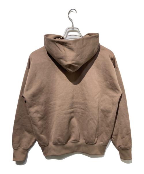 AURALEE（オーラリー）AURALEE (オーラリー) BAGGY POLYESTER SWEAT P/O PARKA ブラウン サイズ:3の古着・服飾アイテム
