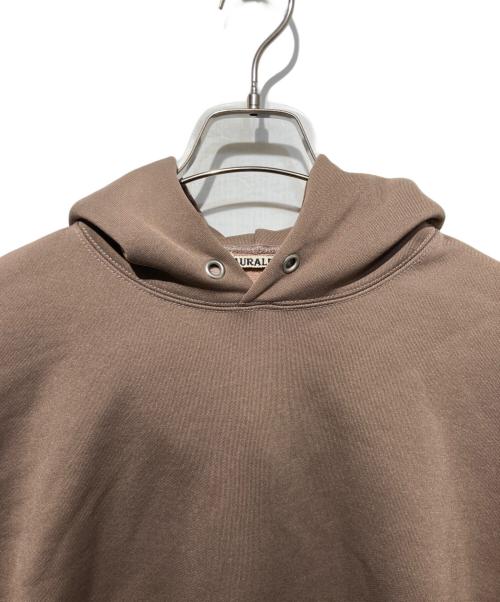 AURALEE（オーラリー）AURALEE (オーラリー) BAGGY POLYESTER SWEAT P/O PARKA ブラウン サイズ:3の古着・服飾アイテム