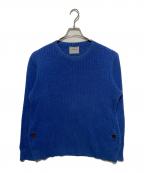 UNDERCOVERISMアンダーカバーイズム）の古着「ローゲージニット」｜ブルー