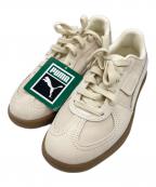 PUMA×green label relaxingプーマ×グリーンレーベルリラクシング）の古着「PALERMO ローカットスニーカー」｜ベージュ
