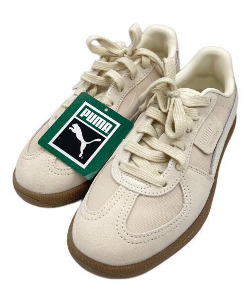 PUMA（プーマ）PUMA (プーマ) green label relaxing (グリーンレーベルリラクシング) PALERMO ローカットスニーカー ベージュ サイズ:23.5cm 未使用品の古着・服飾アイテム