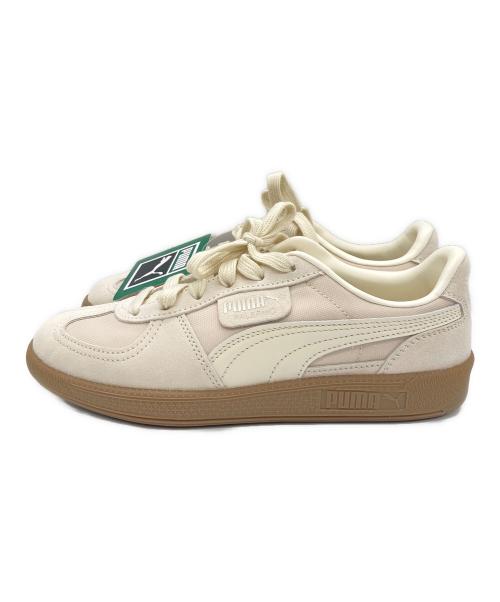PUMA（プーマ）PUMA (プーマ) green label relaxing (グリーンレーベルリラクシング) PALERMO ローカットスニーカー ベージュ サイズ:23.5cm 未使用品の古着・服飾アイテム