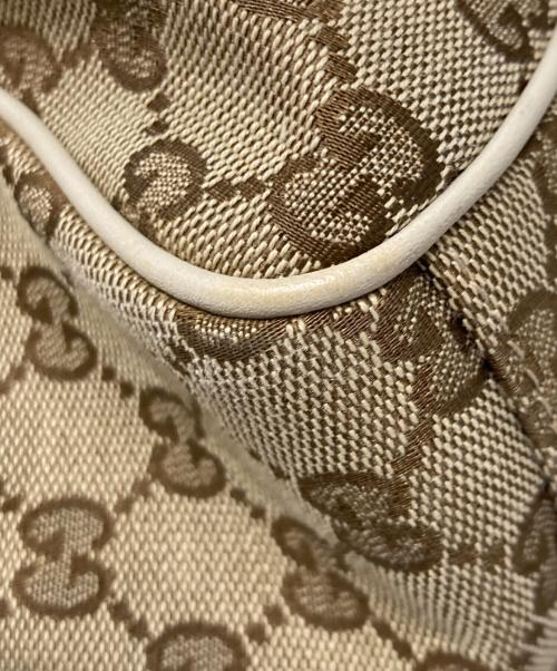 GUCCI（グッチ）GUCCI (グッチ) GGキャンバス トートバッグ ベージュの古着・服飾アイテム