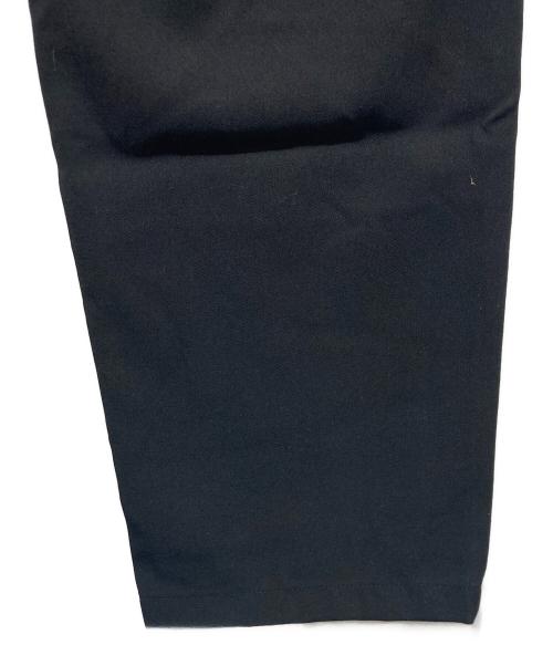 H BEAUTY&YOUTH（エイチ ビューティー&ユース）H BEAUTY&YOUTH (エイチ ビューティー&ユース) ウーステッドヴェイカントイージーパンツ ブラック サイズ:Lの古着・服飾アイテム