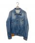J.W.ANDERSON（ジェイダブリューアンダーソン）の古着「ツイスト デニム ジャケット」｜インディゴ
