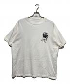 LASTMANラストマン）の古着「PRINTED TEE -TABACO-」｜ホワイト