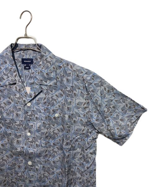 WOOLRICH（ウールリッチ）WOOLRICH (ウールリッチ) MT PRINT SHIRT ブルー サイズ:L 未使用品の古着・服飾アイテム