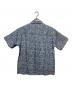 WOOLRICH (ウールリッチ) MT PRINT SHIRT ブルー サイズ:L 未使用品：9000円