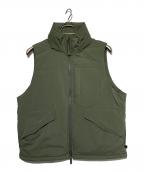 DAIWA PIER39ダイワ ピア39）の古着「TECH PADDING MIL VEST」｜カーキ