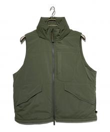 DAIWA PIER39（ダイワ ピア39）の古着「TECH PADDING MIL VEST」｜カーキ