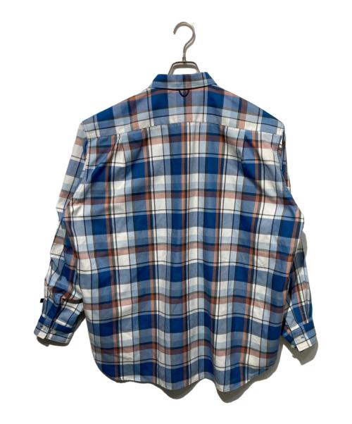 DAIWA PIER39（ダイワ ピア39）DAIWA PIER39 (ダイワ ピア39) Tech Work Shirts Flannel Plaids ブルー サイズ:Lの古着・服飾アイテム