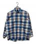 DAIWA PIER39（ダイワ ピア39）の古着「Tech Work Shirts Flannel Plaids」｜ブルー
