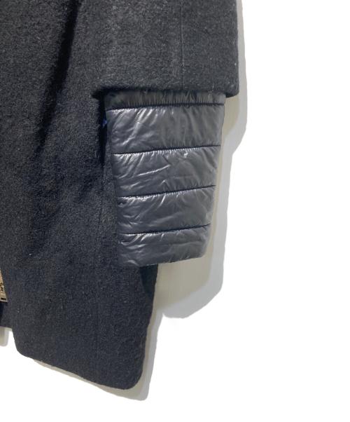 HERNO（ヘルノ）HERNO (ヘルノ) レイヤードコート ブラック サイズ:44の古着・服飾アイテム