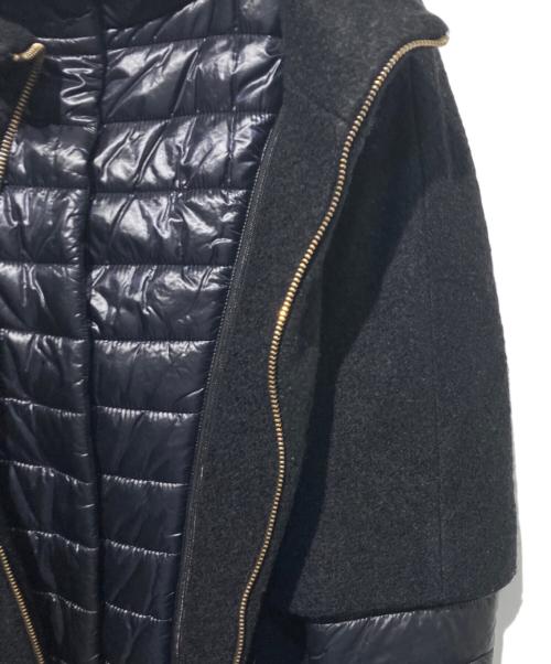 HERNO（ヘルノ）HERNO (ヘルノ) レイヤードコート ブラック サイズ:44の古着・服飾アイテム