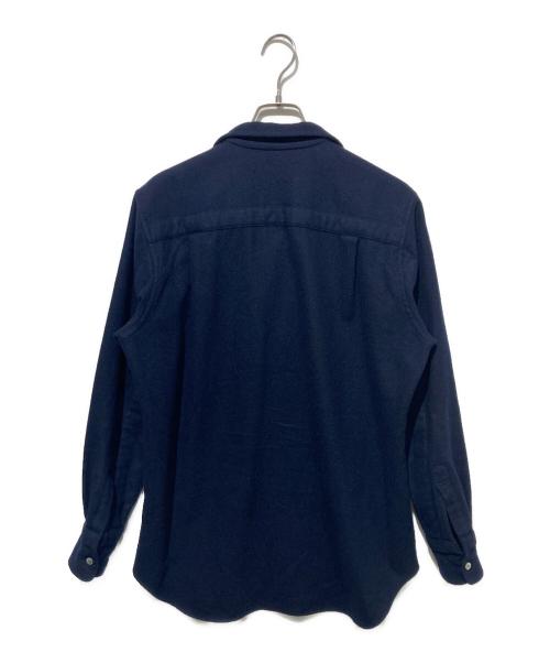 COMME des GARCONS HOMME PLUS（コムデギャルソンオムプリュス）COMME des GARCONS HOMME PLUS (コムデギャルソンオムプリュス) オールドオープンカラーシャツ ネイビー サイズ:　の古着・服飾アイテム