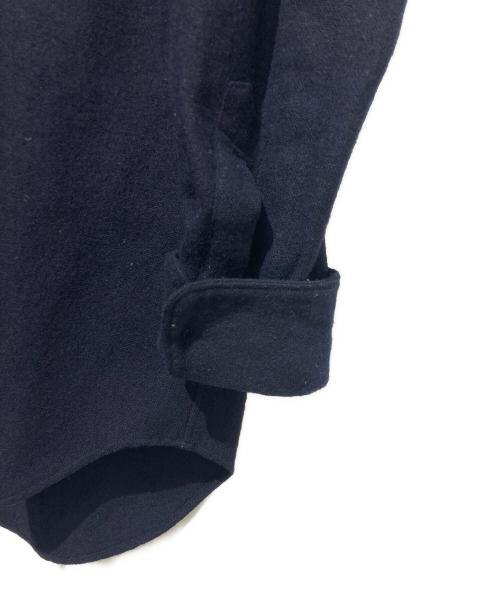 COMME des GARCONS HOMME PLUS（コムデギャルソンオムプリュス）COMME des GARCONS HOMME PLUS (コムデギャルソンオムプリュス) オールドオープンカラーシャツ ネイビー サイズ:　の古着・服飾アイテム