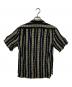 Saint Laurent Paris (サンローランパリ) スターストライプS/Sシャツ ブラック サイズ:38/15：25000円