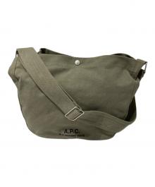 A.P.C.（アーペーセー）の古着「besace journal small」｜カーキ