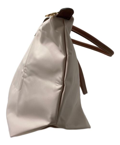 LONGCHAMP（ロンシャン）LONGCHAMP (ロンシャン) ル プリアージュオリジナル L ショルダーバッグ ペーパー  リサイクルキャンバス ベージュの古着・服飾アイテム