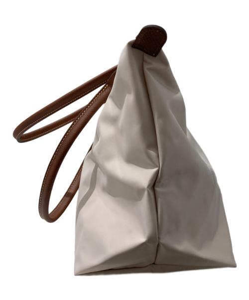 LONGCHAMP（ロンシャン）LONGCHAMP (ロンシャン) ル プリアージュオリジナル L ショルダーバッグ ペーパー  リサイクルキャンバス ベージュの古着・服飾アイテム