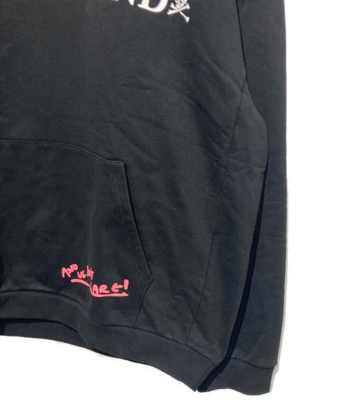 Mastermind WORLD（マスターマインド ワールド）Mastermind WORLD (マスターマインド ワールド) The Band Big Logo Hoodie ブラック サイズ:XLの古着・服飾アイテム
