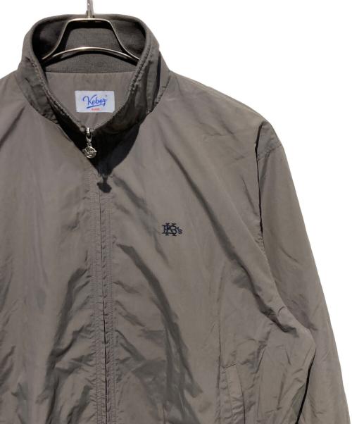 KEBOZ（ケボズ）KEBOZ (ケボズ) ジップアップジャケット グレー サイズ:XLの古着・服飾アイテム