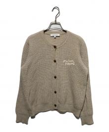 maison kitsune（メゾンキツネ）の古着「カーディガン」｜ベージュ