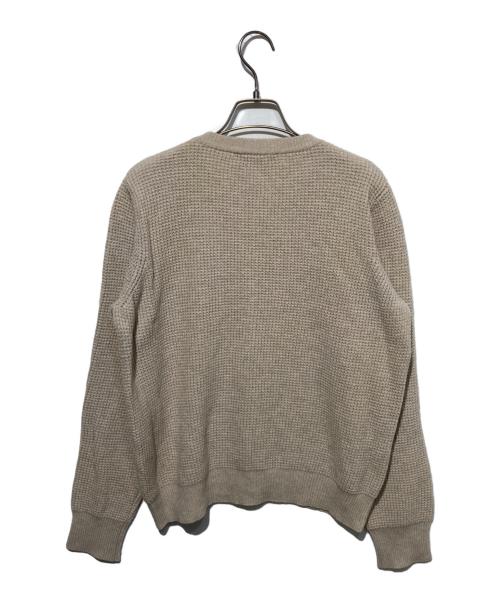 maison kitsune（メゾンキツネ）MAISON KITSUNE (メゾンキツネ) カーディガン ベージュ サイズ:Mの古着・服飾アイテム